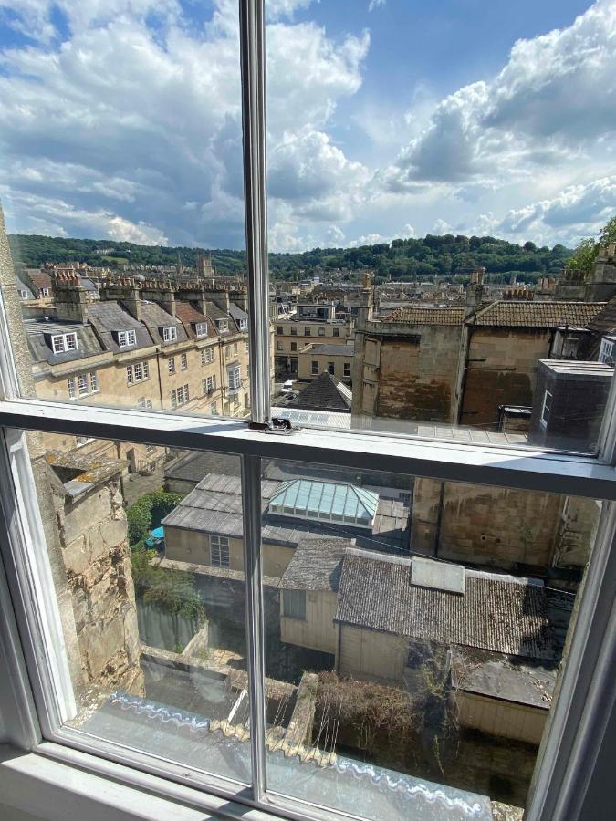 Bath Roof Terrace Apartment, City Centre, Sleeps Up To 8 ภายนอก รูปภาพ